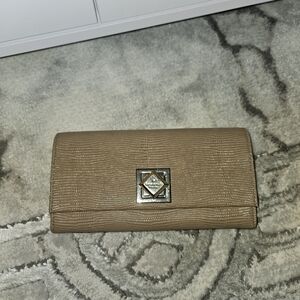 Kate Spade Taupe Textured Wallet